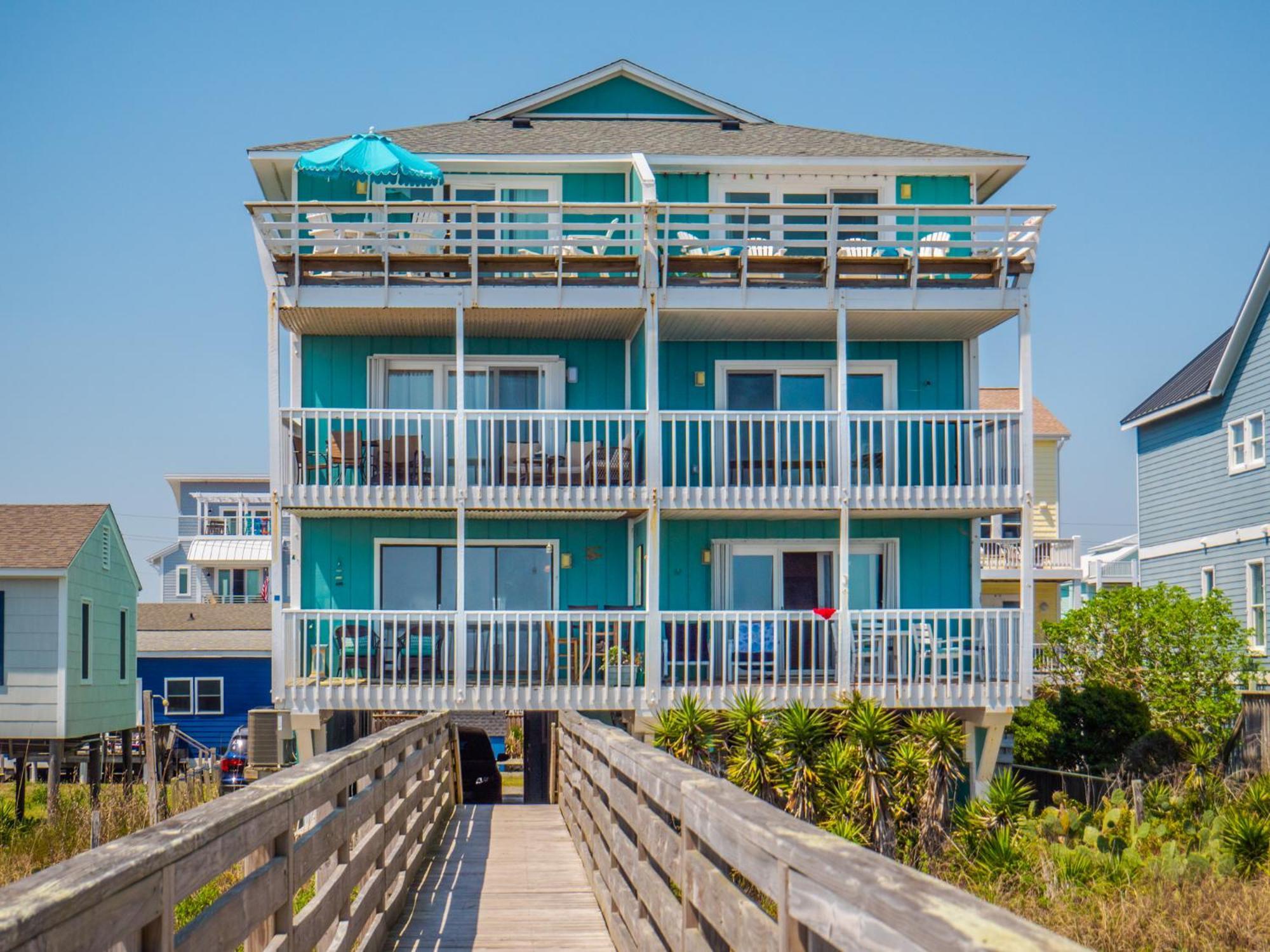 The Sandcastle At Tiki Apartment Carolina Beach Exterior foto